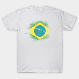 Brazil watercolor flag T-Shirt